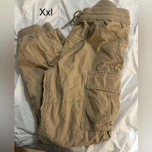 GAP Kids Tan Cargo Pants